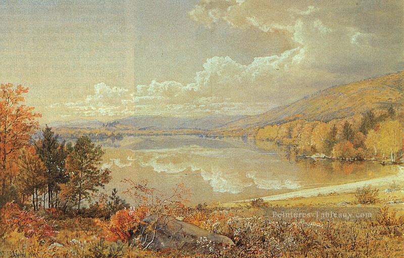 La vérité à la nature William Trost Richards paysage Peintures à l'huile